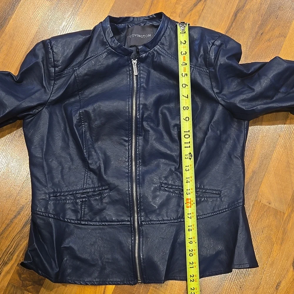 Large navy blue jacket